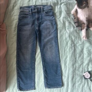 GAP Blue Straight-Leg Jeans Medium Wash